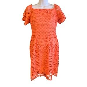 RALPH LAUREN BLACK LABEL Lace Overlay Dress -‎ Size 6